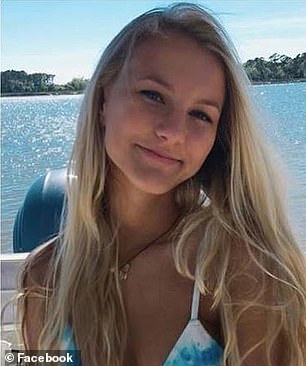 Mallory Beach (pictured) 19, died in a boat accident in 2019. Criminal charges have been filed against Paul Murdoch.  Murdo and his mother Maggie Murdo, where they were recently found fatally shot in June 2021 in an apparent double murder