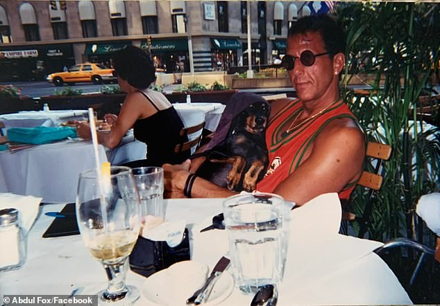 The chiropractor (pictured in a New York restaurant in an undated photo) has worked for several New York Knicks and also coached a team called Franchise - formerly known as Gold's Gym - in the city's Nike Pro City street basketball league. where he had previously lived moving south.