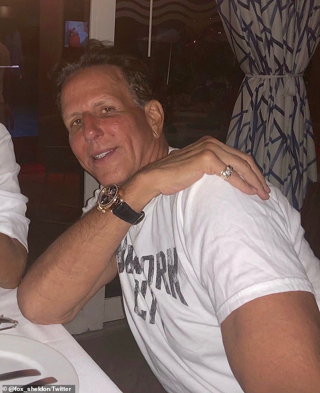 67-year-old Gary Prince (pictured undated) was having dinner at a luxury Miami Beach restaurant Call Me Gaby on Thursday night when he was killed after an elderly woman crashed into outdoor tables when she pressed the gas instead of the brakes while trying to park in parallel