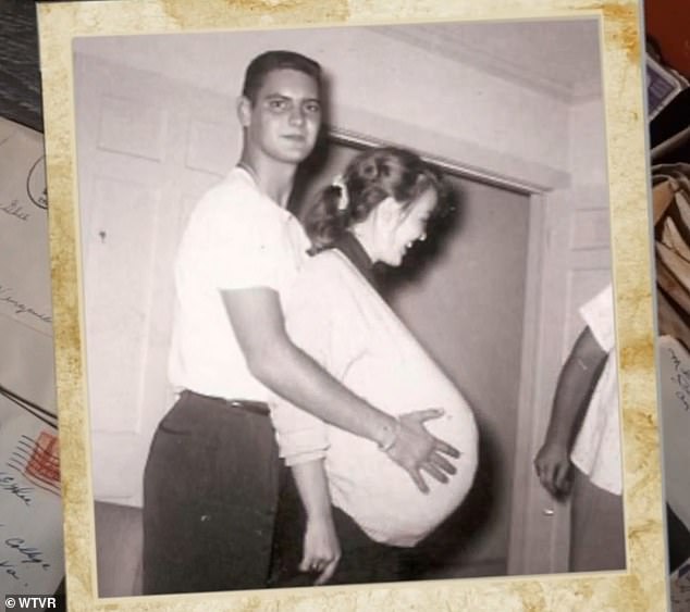 She turned to him and he revealed that Betty and Vance (pictured) - who were lovers from high school - eventually got married and were together for 50 years.