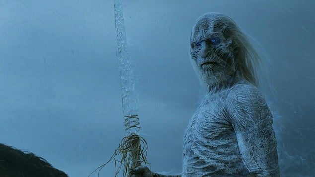 Tristan Bishop Pan (not pictured) filed numerous fraudulent PPP loan applications reserved for small businesses with federally insured banks on behalf of the fraudulent companies White Walker, Khaleesi and The Night's Watch, according to documents filed by the Justice Department.  Above is White Walker from the hit HBO show.