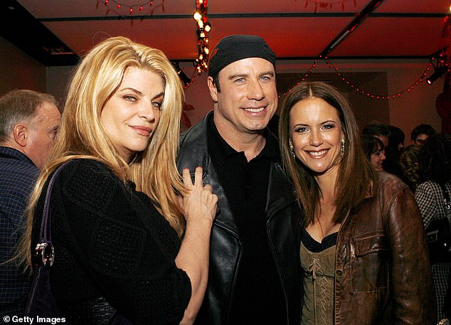 Travolta was pictured with Alley and Kelly Preston at the LA premiere of Old Dogs in 2007