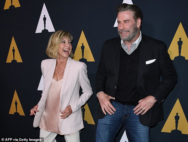 Alley's death marks another tragedy for Travolta, who lost his girlfriend and Grease co-star Olivia Newton John earlier this summer after she died at the age of 73 following a battle with cancer.  They were snapped in LA in 2018