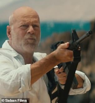 New movie: Bruce Willis, 67, has been reunited with his former co-star John Travolta, 68, in the action-packed trailer for their upcoming film Paradise City.