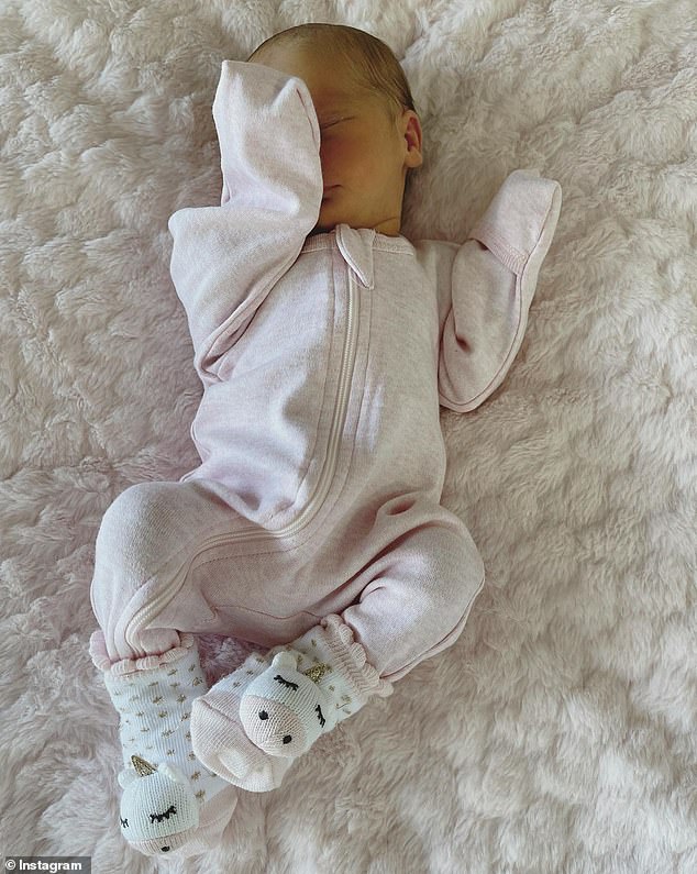 The Bridesmaids star announced the birth of her daughter, Royce Lillian, via surrogate in November 2022