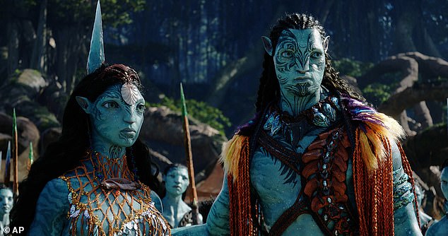 More to come: The director joked that he couldn't stay out of development on the last two Avatar films since his latest film The Way Of The Water (pictured) broke even