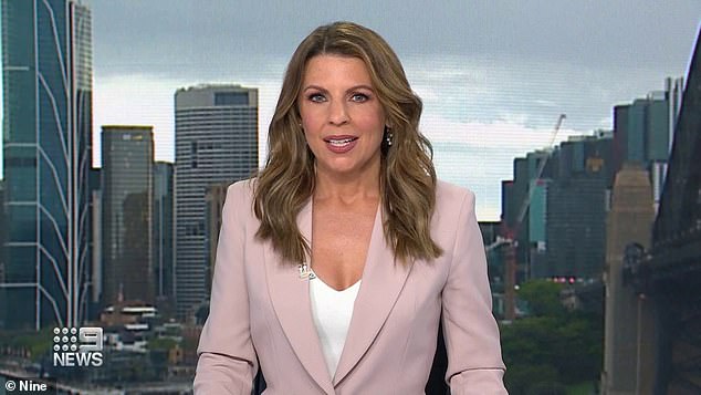 Speaking in Nine's Sydney Bulletin on Saturday night, Lizzie Pearl (pictured) reported that Clarke, 41, and Yarbrough, 30, had been slapped with fines for 