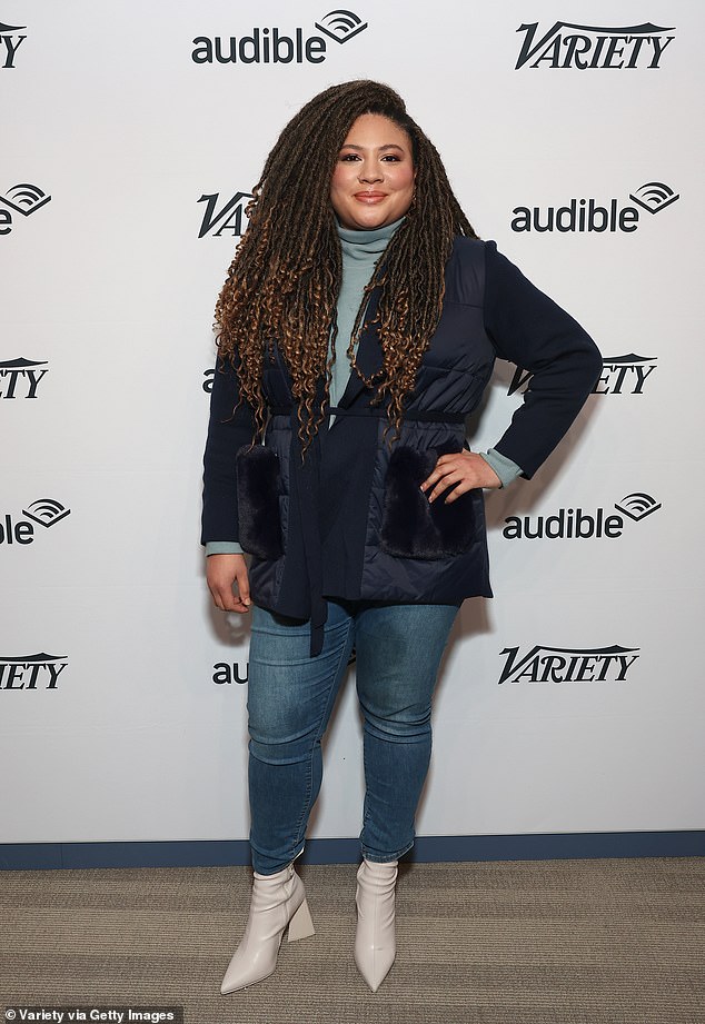 Responsible: Tracy Oliver — co-writer of the original film — made the reveal to Variety at the weekend's Sundance Film Festival (pictured at the event in Park City, Utah).