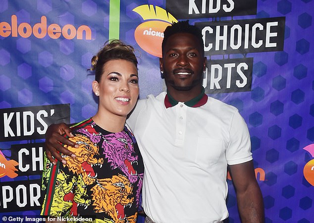 Antonio Brown posts a sexually explicit photo of Chelsie Kyriss