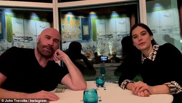 Rining in 2023: John Travolta and his daughter Ella Bleu shared a New Year's message together on Instagram, saying, 