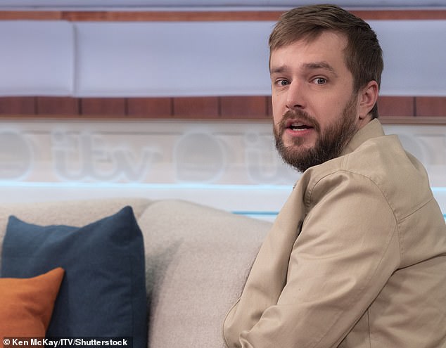 'I'm sure my wife would have something to say': Love Island's Iain Stirling experienced an awkward moment on GMB on Wednesday when he was asked if he had texted new host Maya Jama