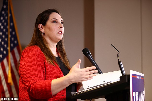 Republican National Committee Chair Ronna McDaniel criticized Biden's comments on the documents.  