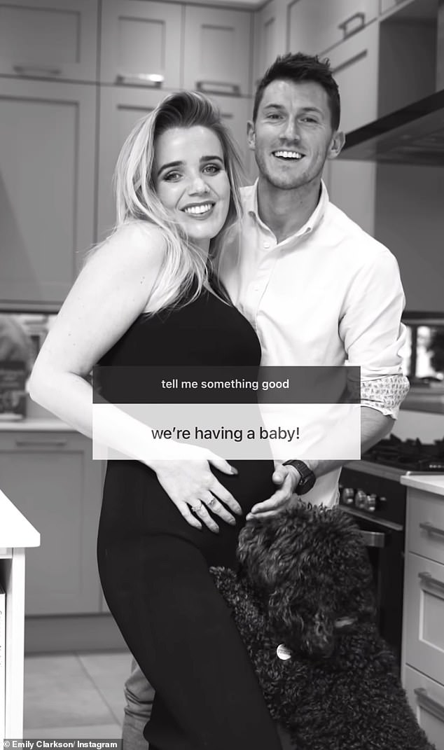 Congratulations are announced!  Emily announced that she is expecting her first baby in September