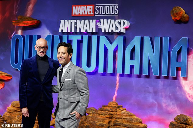 The Beginning: The original Ant-Man debuted in August 2015 with a modest opening price of $57.2 million, the second-lowest in MCU history, behind only 2008's The Incredible Hulk ($55.4 million ) (Paul is pictured with director Peyton Reed).