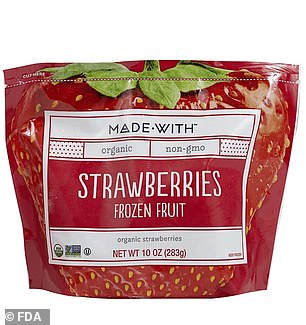Made With, organic strawberries are also affected by the recall