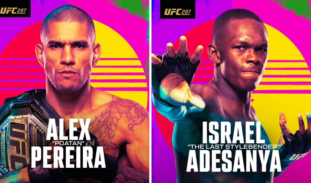 UFC 287 When will Alex Pereira vs Israel Adesanya play