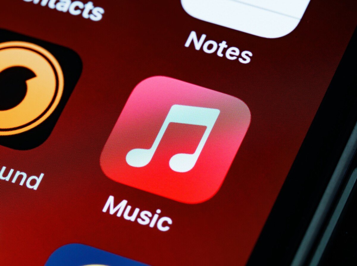The Apple Music application on smartphones