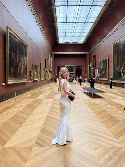 This Quebec actress met Penélope Cruz, Isabella Rossellini and Amanda Seyfried on an extremely private evening at the Louvre Museum