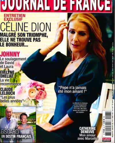 Celine Dion main target of the French tabloid press