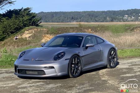 The Porsche 911 S/T 2024 in the test