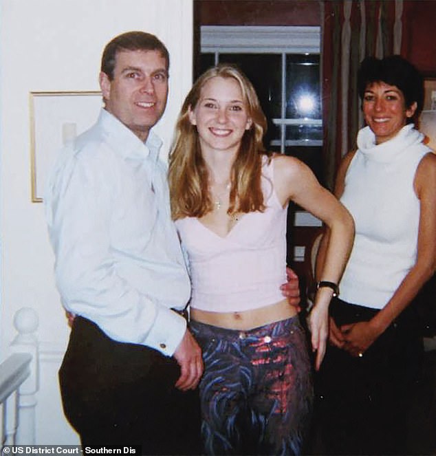 During her first televised prison interview last year with British broadcaster Jeremy Kyle, Maxwell sensationally claimed without evidence that the now-infamous photo of Prince Andrew and Virginia Roberts Giuffre was a fake